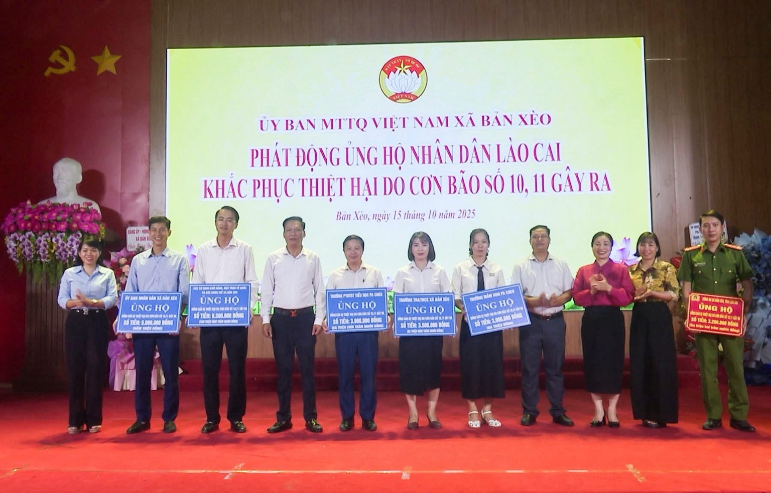 Bản Xèo chung tay ủng hộ đồng bào Lào Cai khắc phục hậu quả bão số 10, 11 1 4AF29ED3 E7F6 448B B886 75B6350BAECD