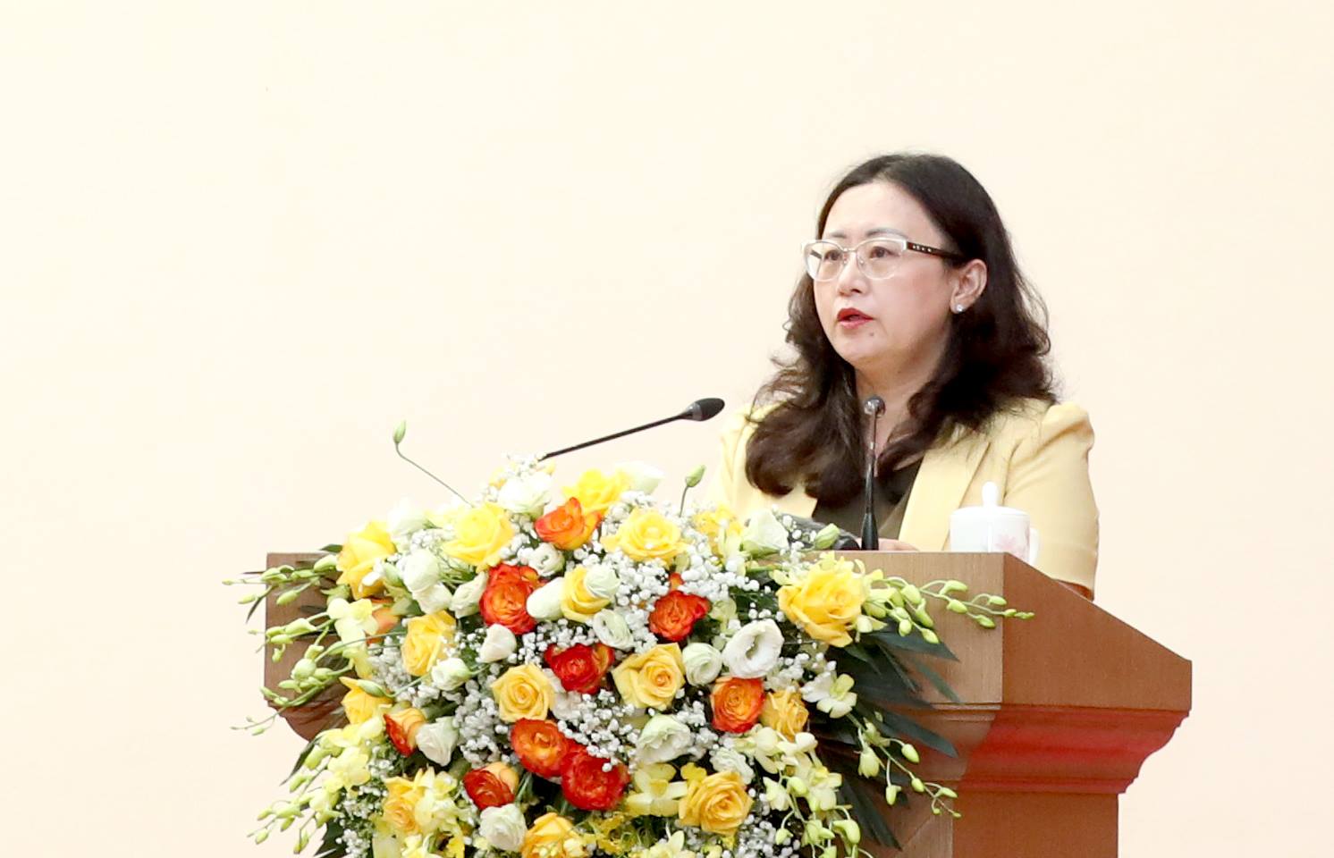 Tỉnh ủy Lào Cai: Phát động ủng hộ đồng bào bị thiệt hại bởi cơn bão số 10 3 4Y3A6950dcchigiangthidung