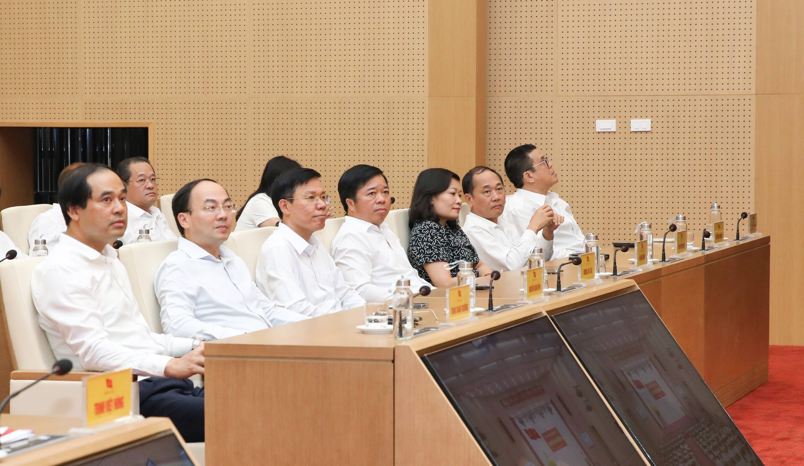 Tỉnh ủy Lào Cai gặp mặt, chia tay đồng chí Trịnh Xuân Trường, nguyên Bí thư Tỉnh ủy, Chủ tịch HĐND tỉnh 2 4Y3A7131daibieudu1 scaled