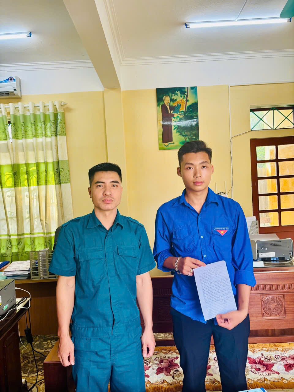 Công dân xã Chấn Thịnh viết tiếp “câu chuyện hòa bình” bằng lá đơn tình nguyện nhập ngũ 1 564605510 122136969554939830 3850870040928165559 n