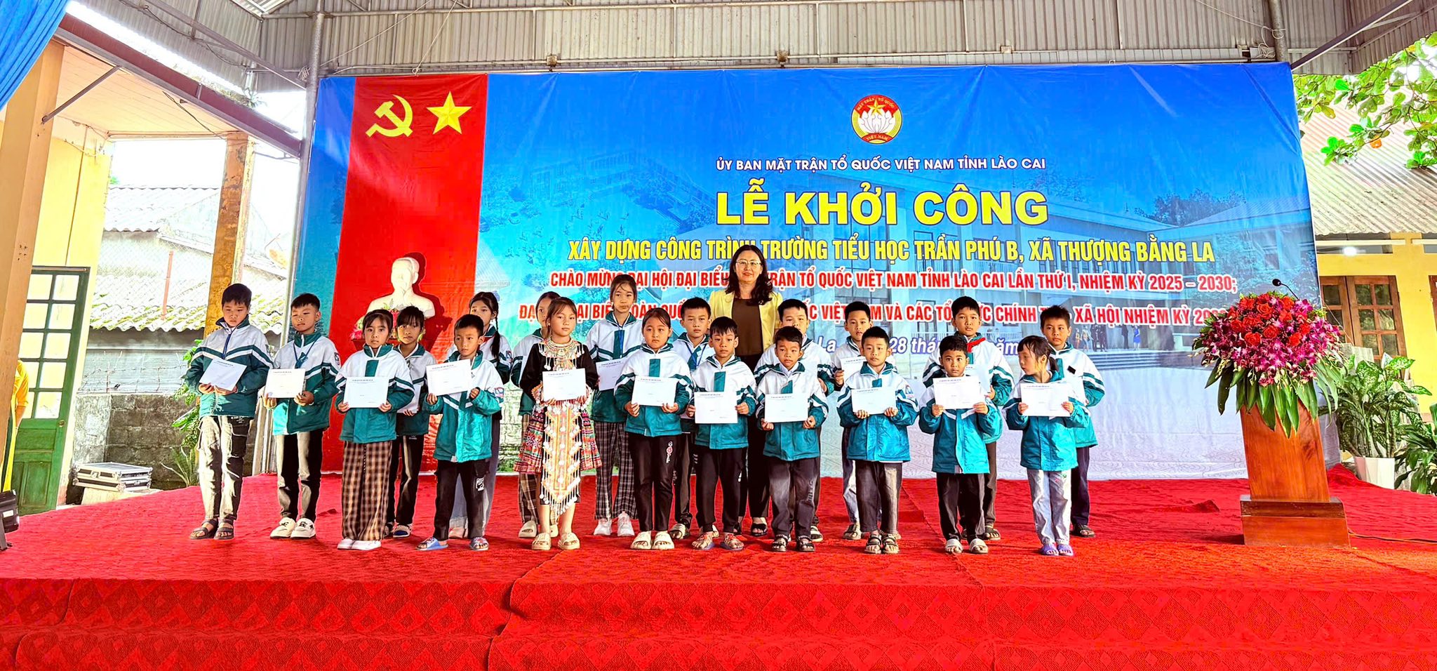 Khởi công xây dựng Trường Tiểu học Trần Phú B: Chung tay vì tương lai trẻ em vùng cao 5 570420530 1134920098832192 770836821878039396 n