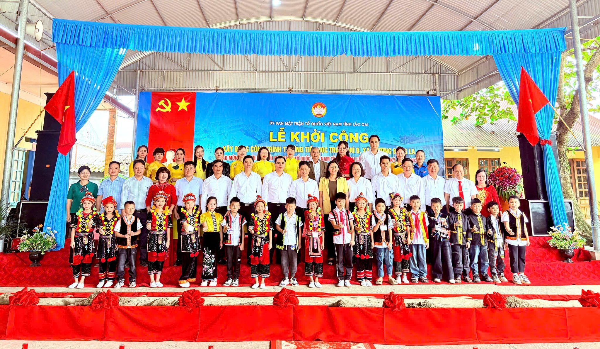 Khởi công xây dựng Trường Tiểu học Trần Phú B: Chung tay vì tương lai trẻ em vùng cao 6 571178422 1134919955498873 7467863842218950095 n