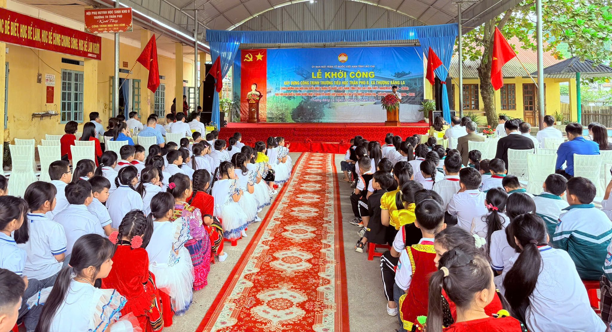 Khởi công xây dựng Trường Tiểu học Trần Phú B: Chung tay vì tương lai trẻ em vùng cao 1 571266074 1134920105498858 6671554372631465786 n