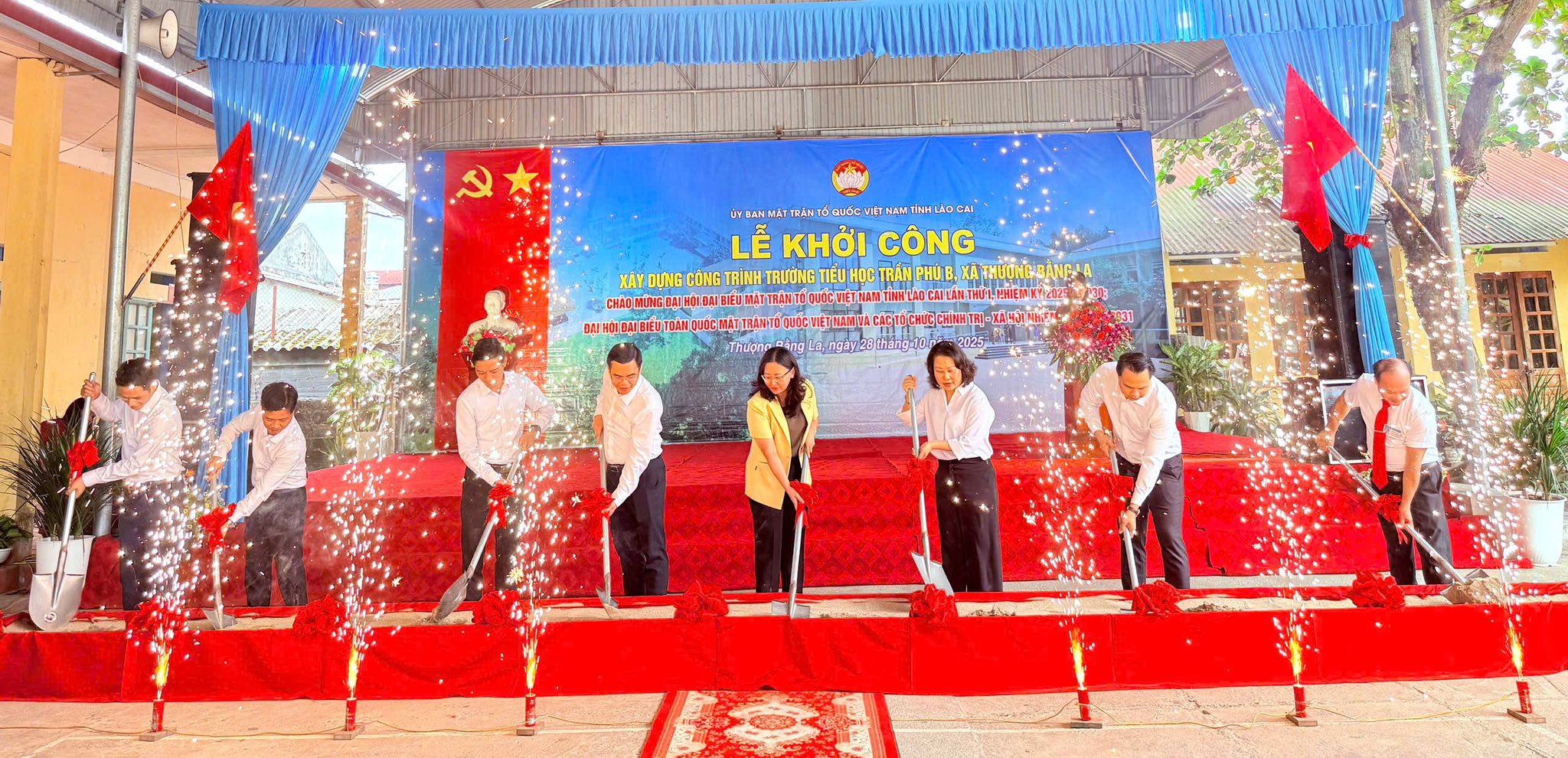 Khởi công xây dựng Trường Tiểu học Trần Phú B: Chung tay vì tương lai trẻ em vùng cao 3 572976380 1134919948832207 3444722673426729430 n