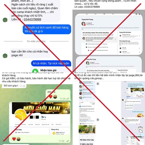 Ma trận tích xanh thuê trên Facebook và cách nhận biết 1 Tích xanh giá rẻ: Chiếc mặt nạ lừa đảo thời công nghệ. Ảnh Lao Động