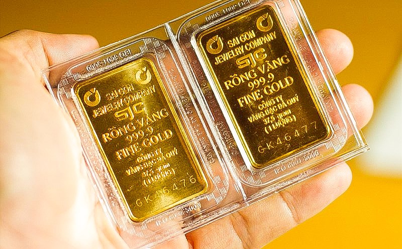 Giá vàng sáng 14/10 vượt mốc 146 triệu đồng/lượng 1 HN Vang 016