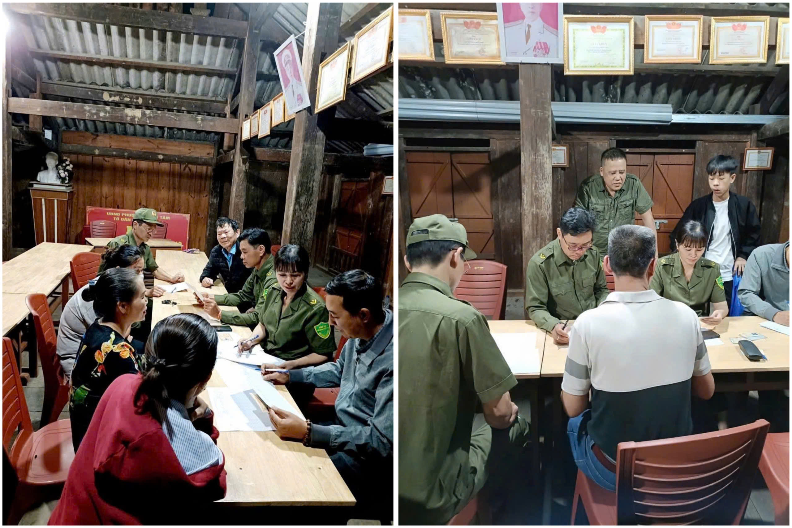 Công an phường Trung Tâm tổng rà soát, làm sạch dữ liệu phương tiện và giấy phép lái xe 3 z7164492707400 cafa6d316b4347eab1ee4b4d489b5d6b