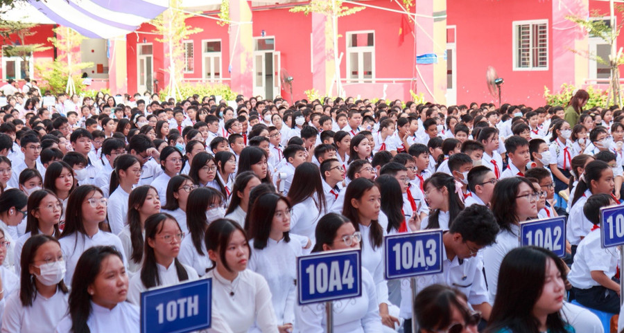 Phát triển trường thực hành sư phạm: Giữ chất lượng, tránh dàn trải 1 Học sinh Trường Trung học Thực hành Sài Gòn (Trường Đại học Sài Gòn) trong năm học 2025 - 2026. Ảnh: NTCC