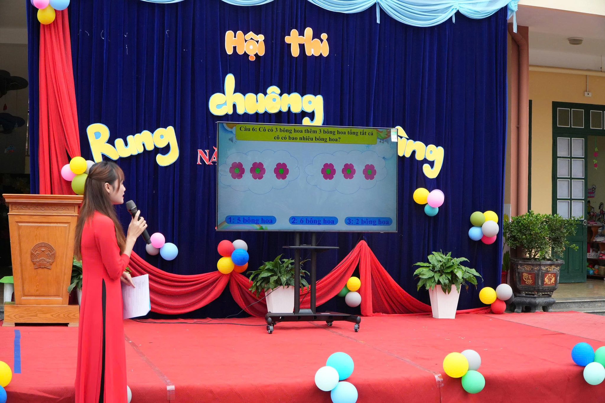 Rộn ràng “Rung chuông vàng” ở Trường MN Xuân Thượng: Ngày hội tri thức nuôi dưỡng ước mơ tuổi thơ 5 581002918 1408677431264612 2500292337761833468 n