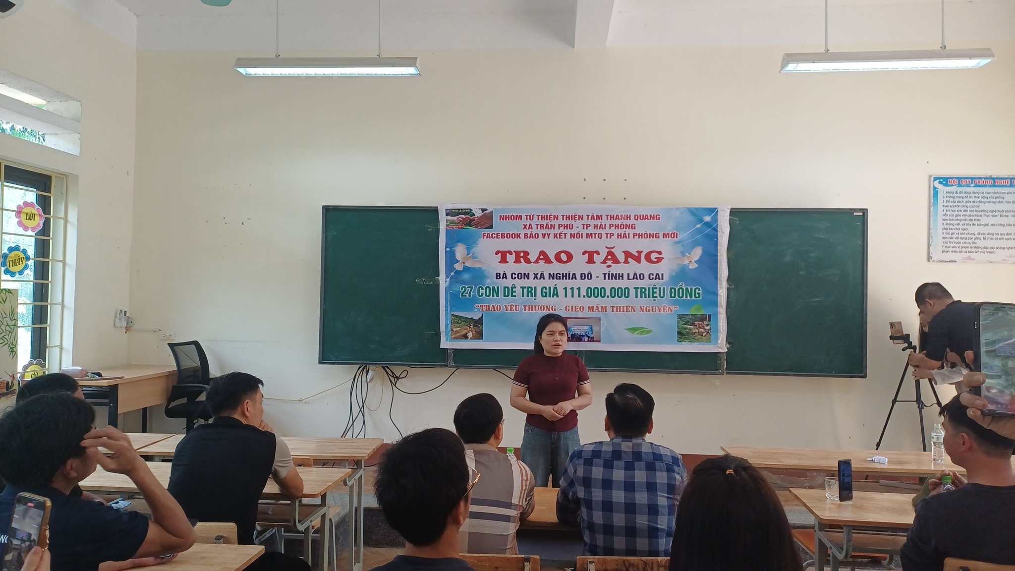 Gieo sinh kế – Gieo hy vọng: Hành trình trao yêu thương của Thiện tâm Thanh Quang tại xã Nghĩa Đô 1 581956554 1410123631119992 9023418287251576158 n