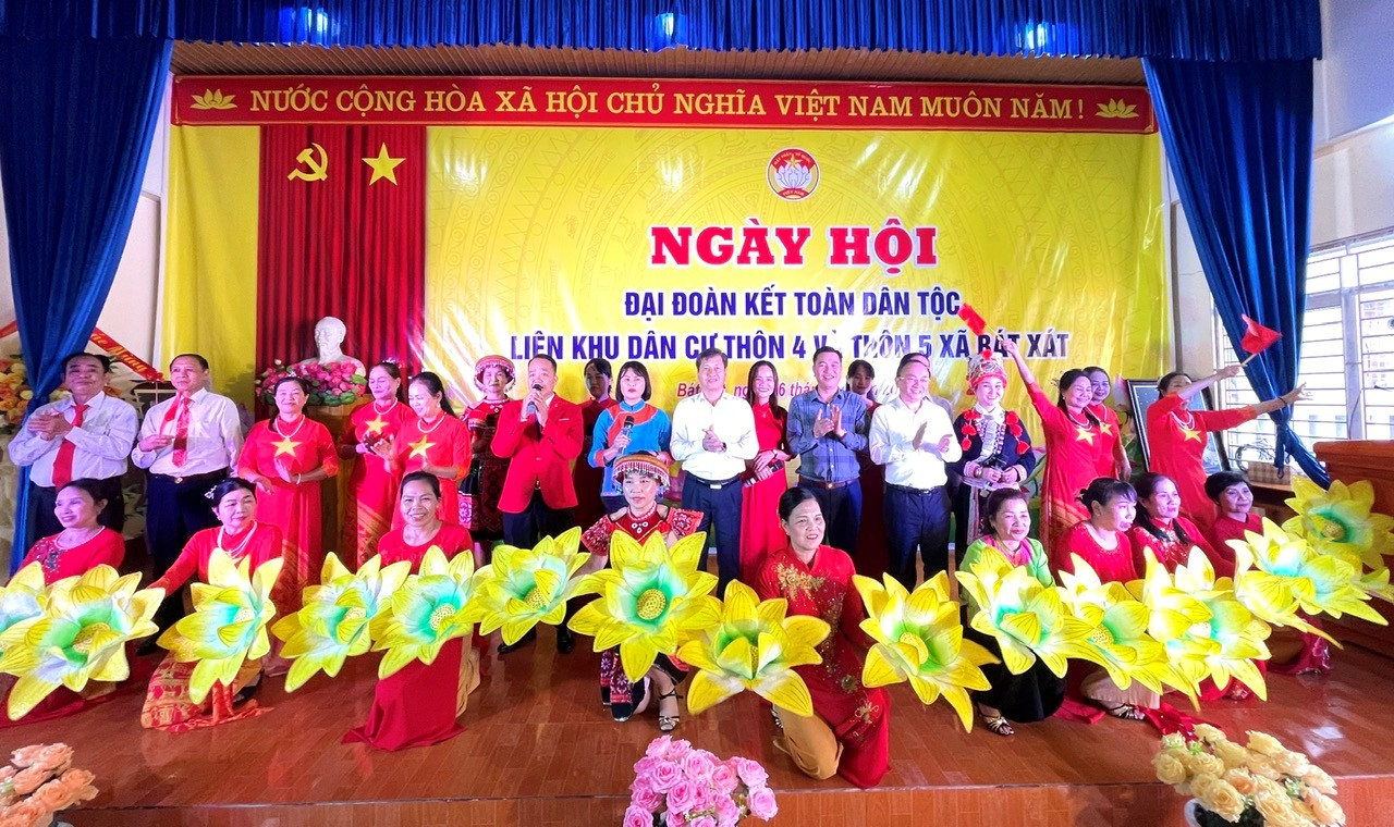 Không khí đoàn kết rộn ràng trong Ngày hội Đại đoàn kết của liên khu thôn 4, 5 xã Bát Xát 16 583799944 769887559443387 5101328854067787450 n