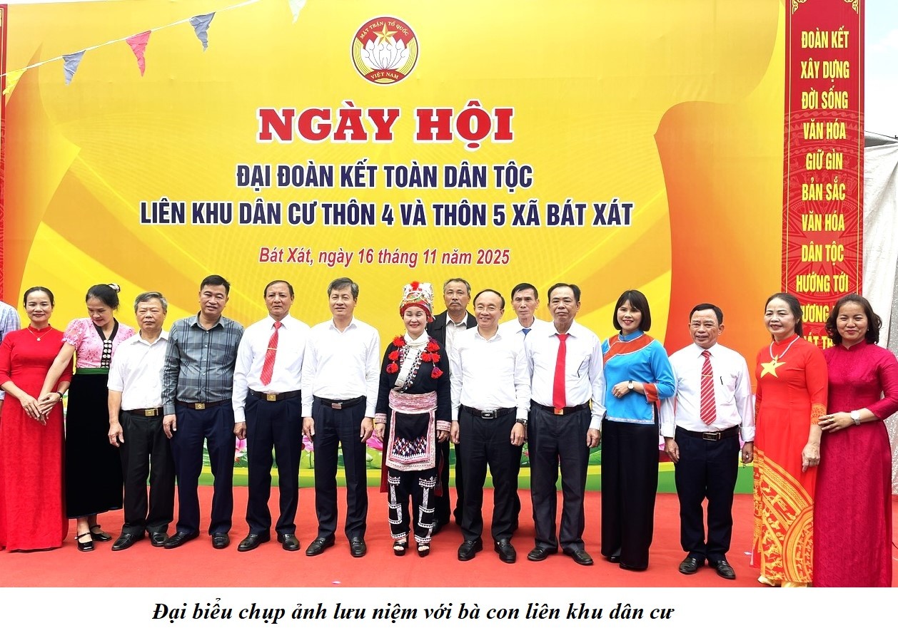 Không khí đoàn kết rộn ràng trong Ngày hội Đại đoàn kết của liên khu thôn 4, 5 xã Bát Xát 15 584617128 769887419443401 6397638712610125204 n