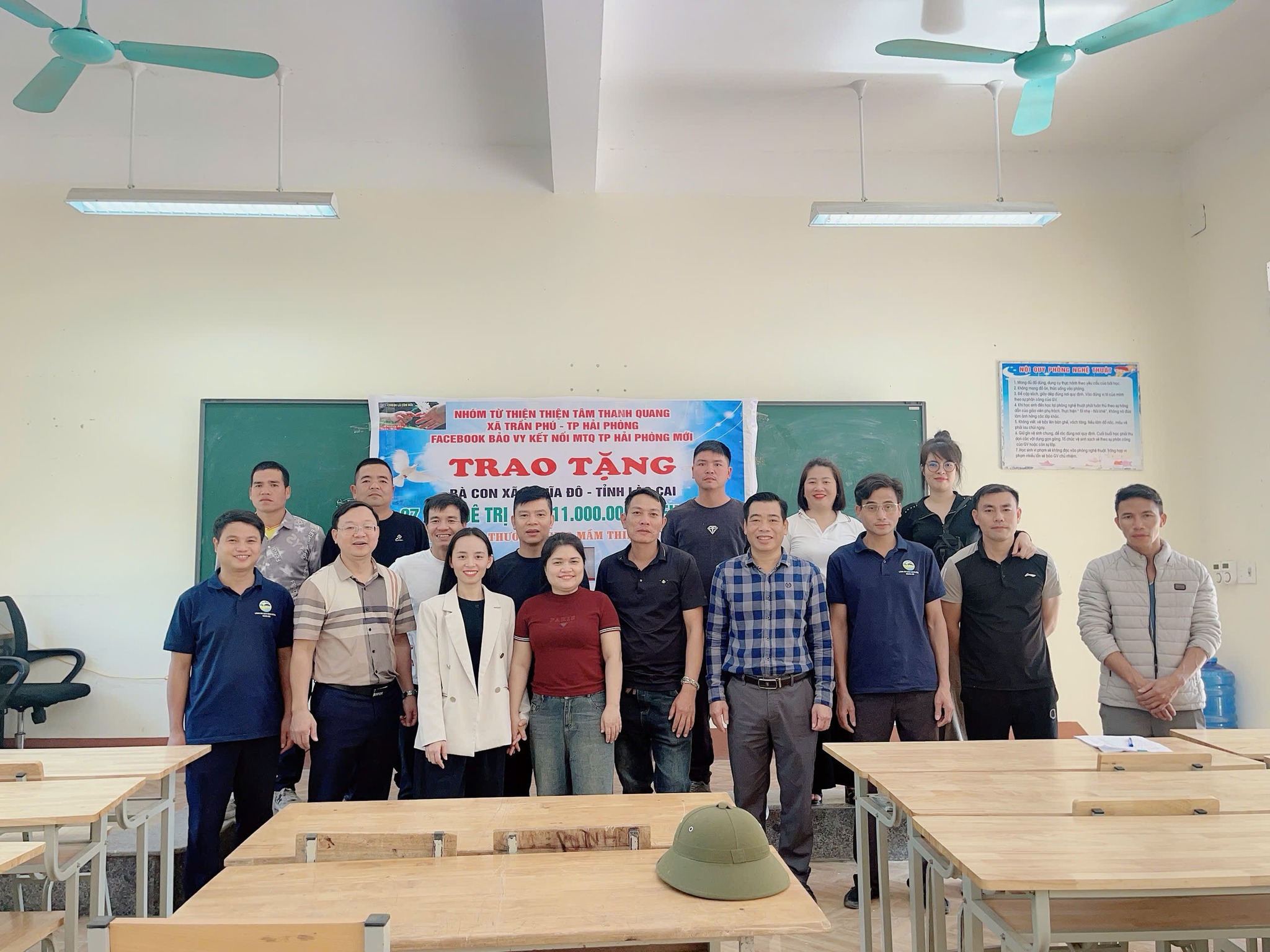 Gieo sinh kế – Gieo hy vọng: Hành trình trao yêu thương của Thiện tâm Thanh Quang tại xã Nghĩa Đô 8 584630049 1410123537786668 996377255242450618 n