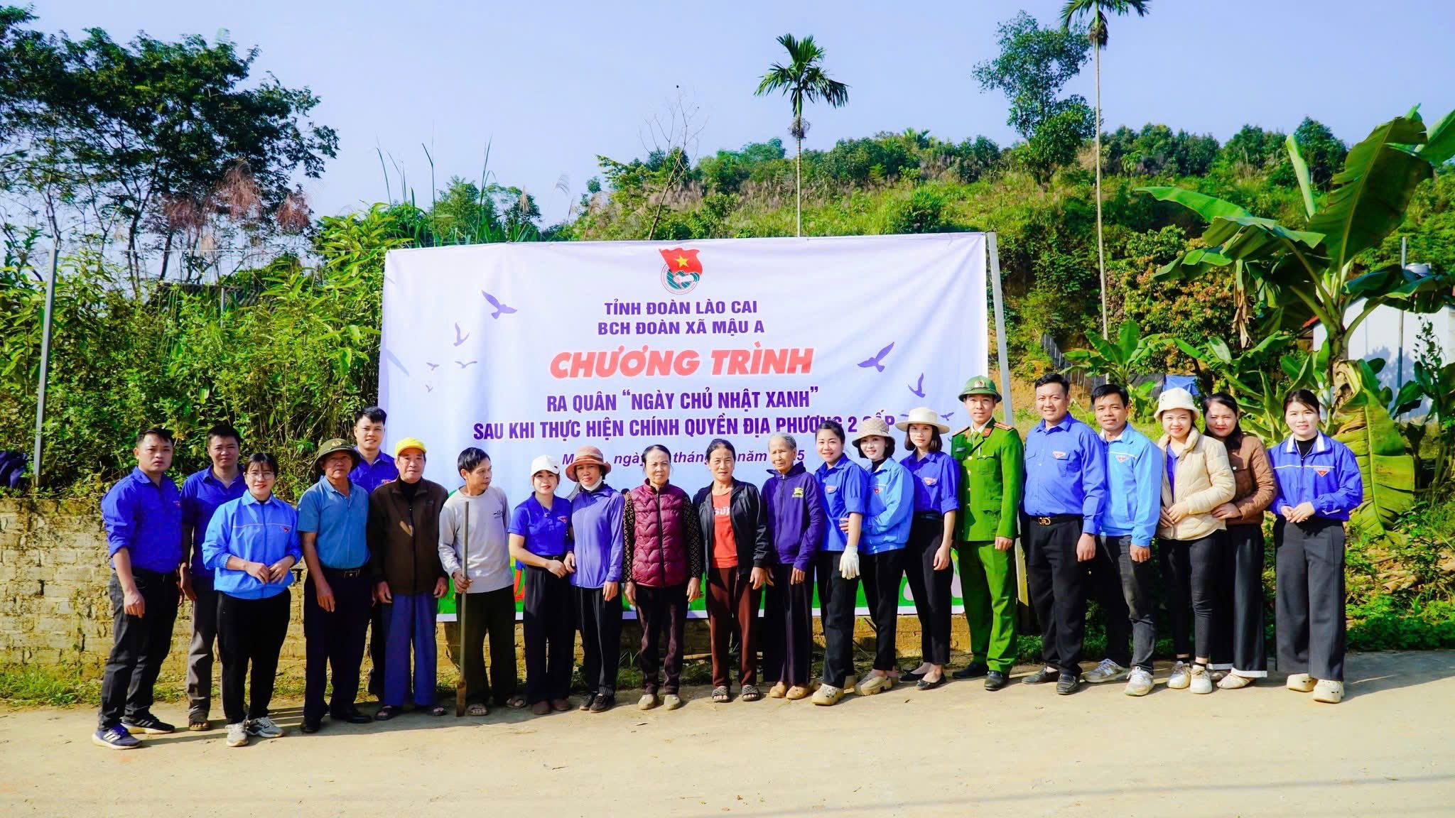 Tuổi trẻ Công an tỉnh Lào Cai ra quân “Ngày Chủ nhật xanh”: Lan tỏa lối sống xanh, dựng xây môi trường bền vững 4 586522916 1165145802476300 2380920323385478328 n