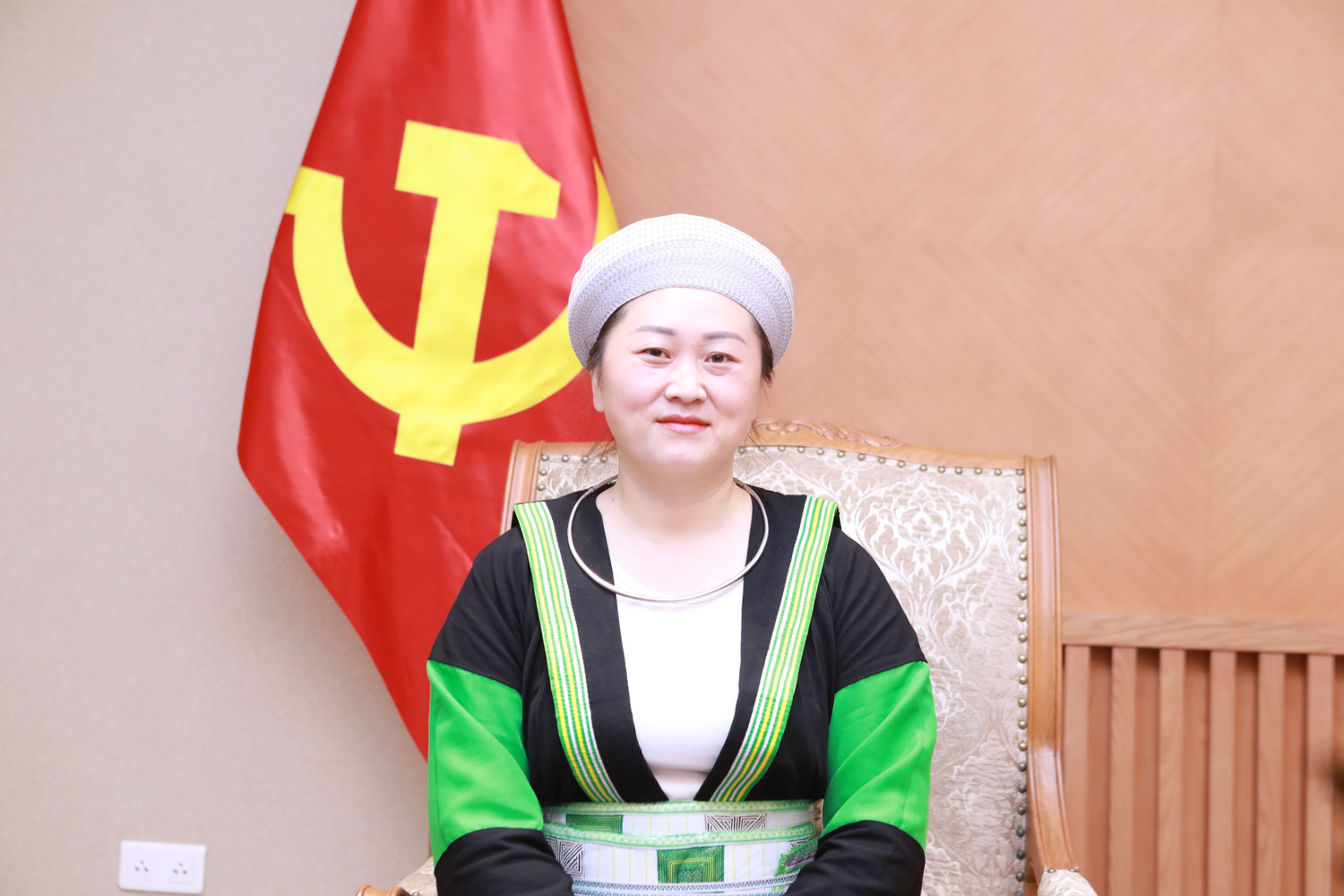 Cô Vương Thị Vể - Phó Hiệu trưởng Trường Mầm non Thạch Lâm, Cao Bằng. ve.jpg