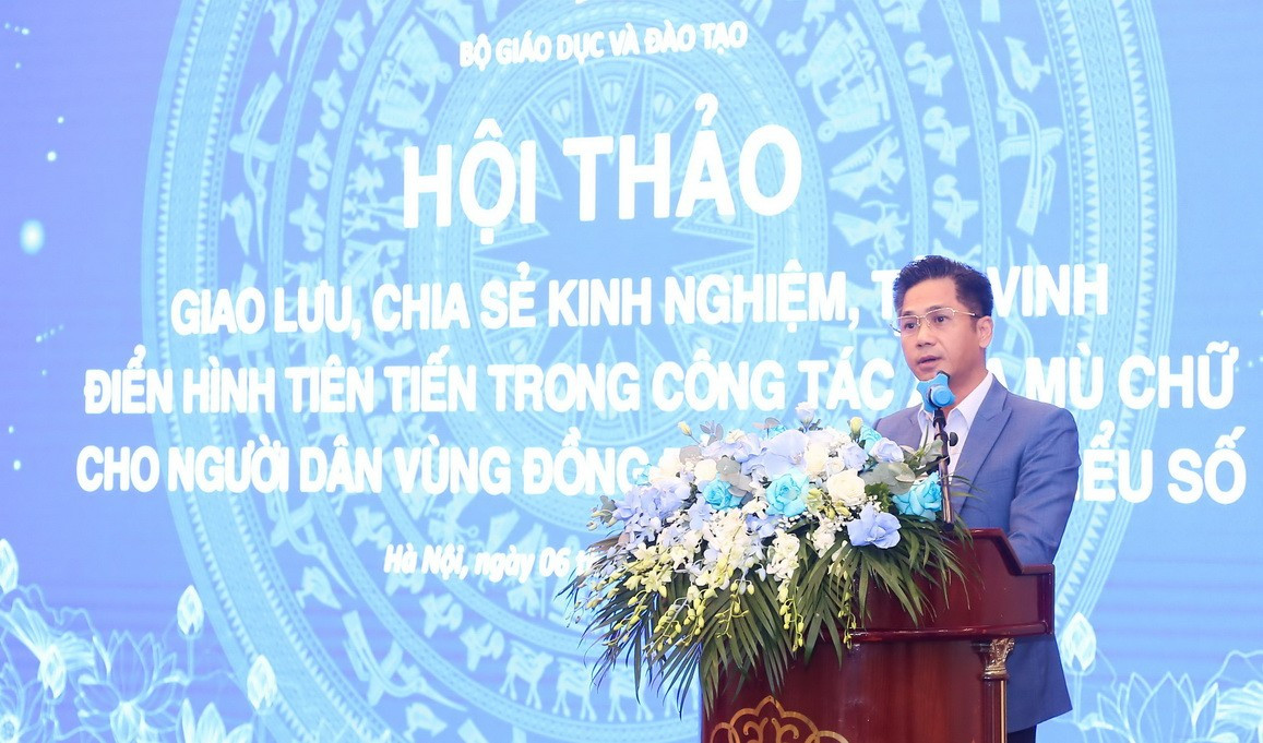 Ông Nguyễn Xuân Thủy – Phó Cục trưởng Cục Giáo dục nghề nghiệp – Giáo dục thường xuyên (Bộ GD&ĐT). img-9263.jpg