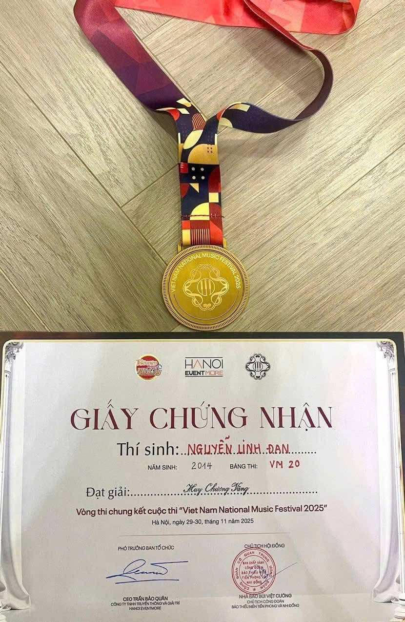 Học sinh Lào Cai tỏa sáng với Huy chương Vàng tại Vietnam National Music Festival 2025 3 593175233 122147103860904702 3425748859277364025 n