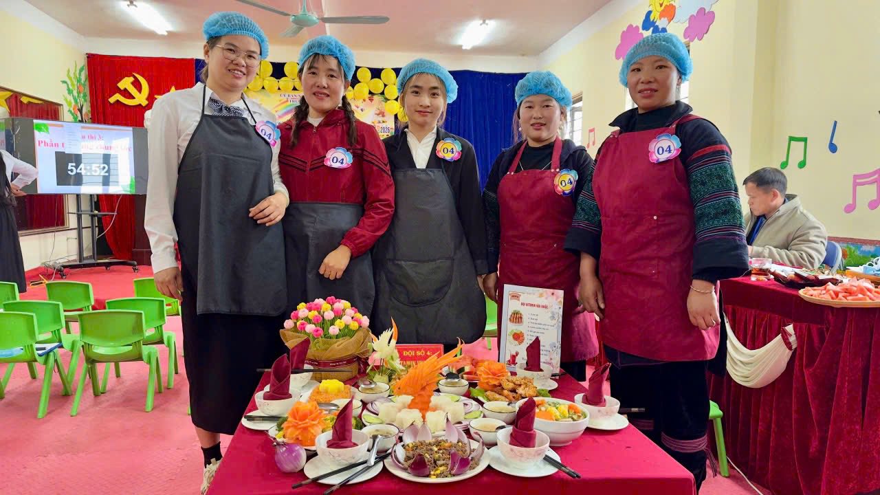 Lan tỏa thói quen ăn uống lành mạnh từ Hội thi “Dinh dưỡng và Sức khỏe trẻ thơ” 3 593290915 1390435399759188 4081575141177398550 n