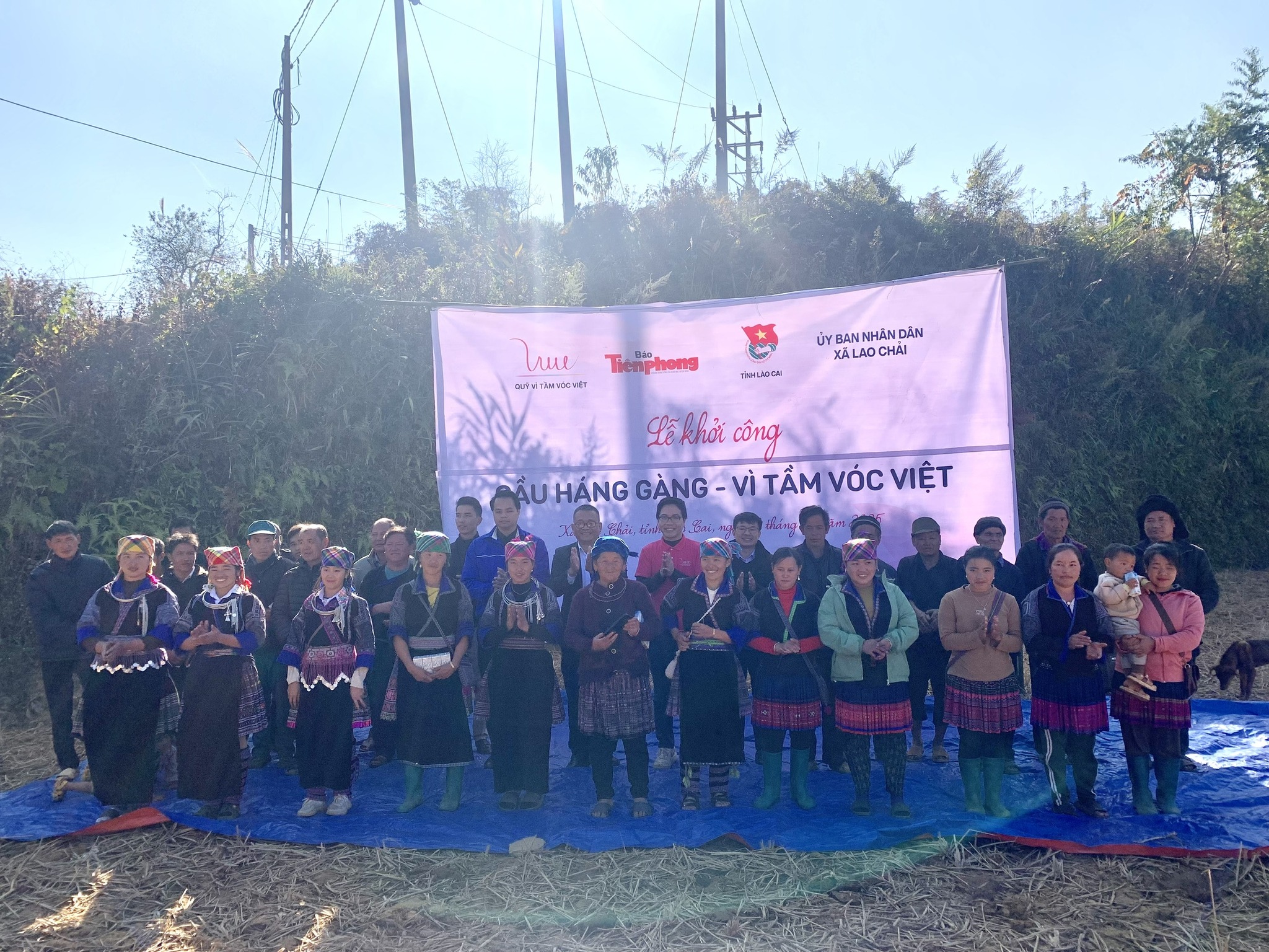 Khởi công cầu Háng Gàng: Nhịp nối yêu thương nơi vùng cao Lao Chải 4 596425126 1168362232154645 7918050644045662268 n