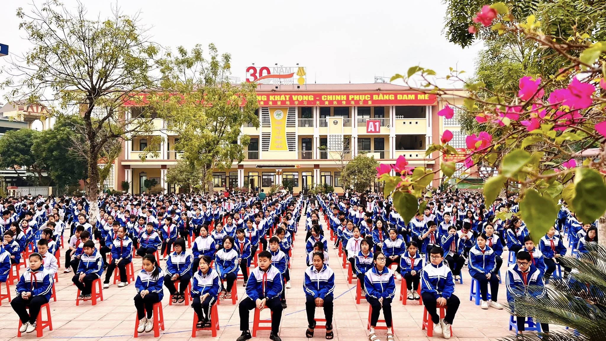 Giữ màu xanh từ hôm nay, gieo tương lai từ mái trường Ngô Văn Sở 1 597155155 1170065231954564 40505749392975929 n