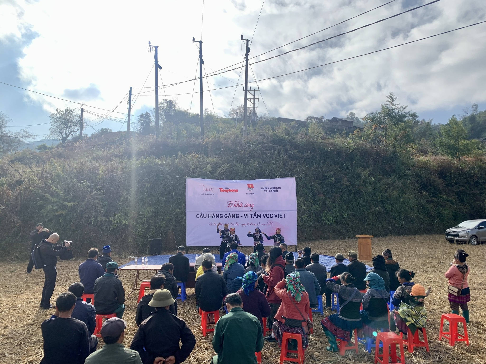 Khởi công cầu Háng Gàng: Nhịp nối yêu thương nơi vùng cao Lao Chải 1 597216783 1168362142154654 6862009279154796957 n