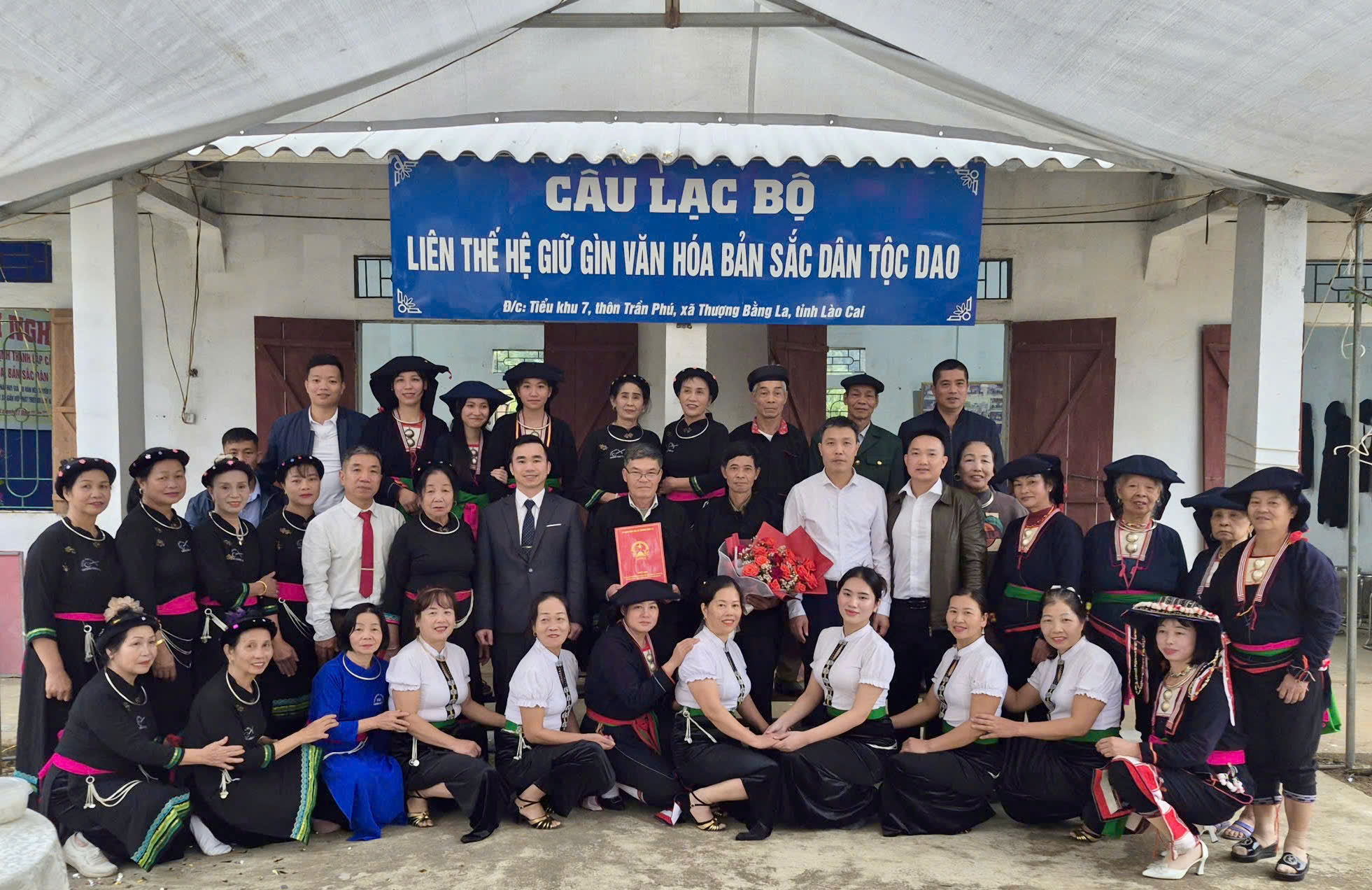 Thượng Bằng La thành lập Câu lạc bộ gìn giữ bản sắc Dao: Lan tỏa di sản từ cộng đồng 6 597670091 122152952990924737 396665509866418335 n