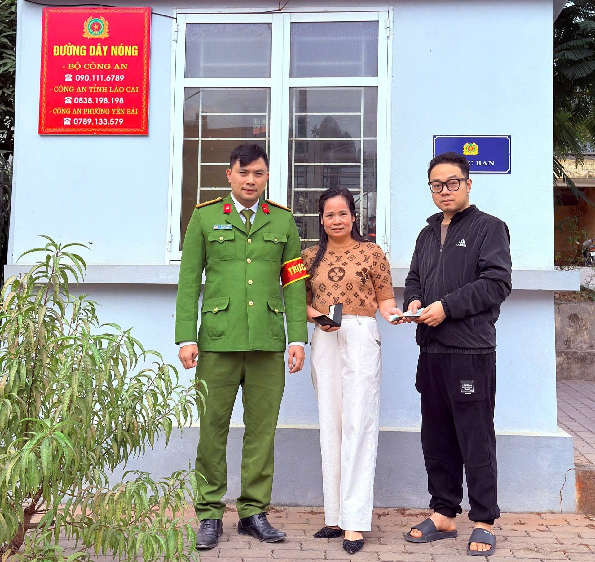 Công an phường Yên Bái biểu dương việc làm tốt, trả lại tài sản cho người đánh rơi 3 gen h D1 818190