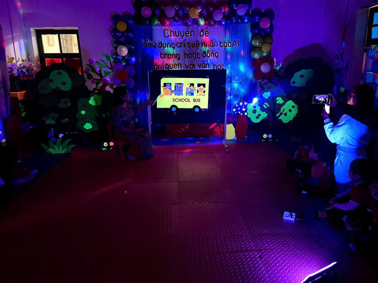 Cong nghe AI gop phan lam phong phu hinh thuc ke chuyen giup tre de hieu de nho noi dung tac pham van hoc