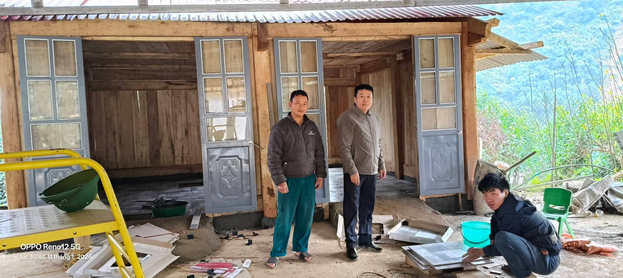 Cong trinh bep an diem truong Lang Manh duoc hoan thien dap ung dieu kien nuoi duong tre vung cao