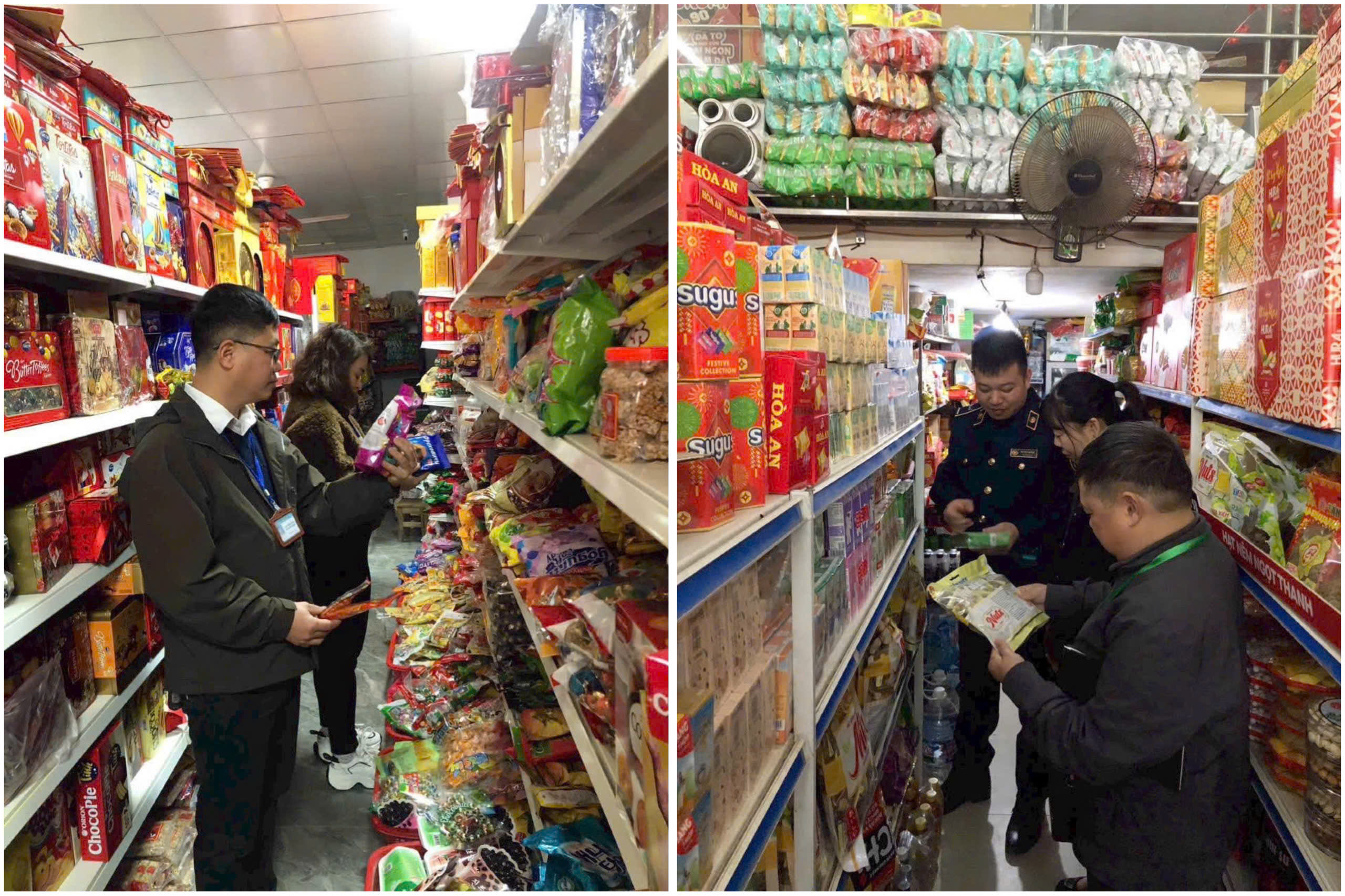 Phường Yên Bái: tăng cường kiểm tra, giám sát an toàn thực phẩm dịp Tết Nguyên đán Bính Ngọ và mùa Lễ hội Xuân 2026 1 Doan kiem tra phuong Yen Bai