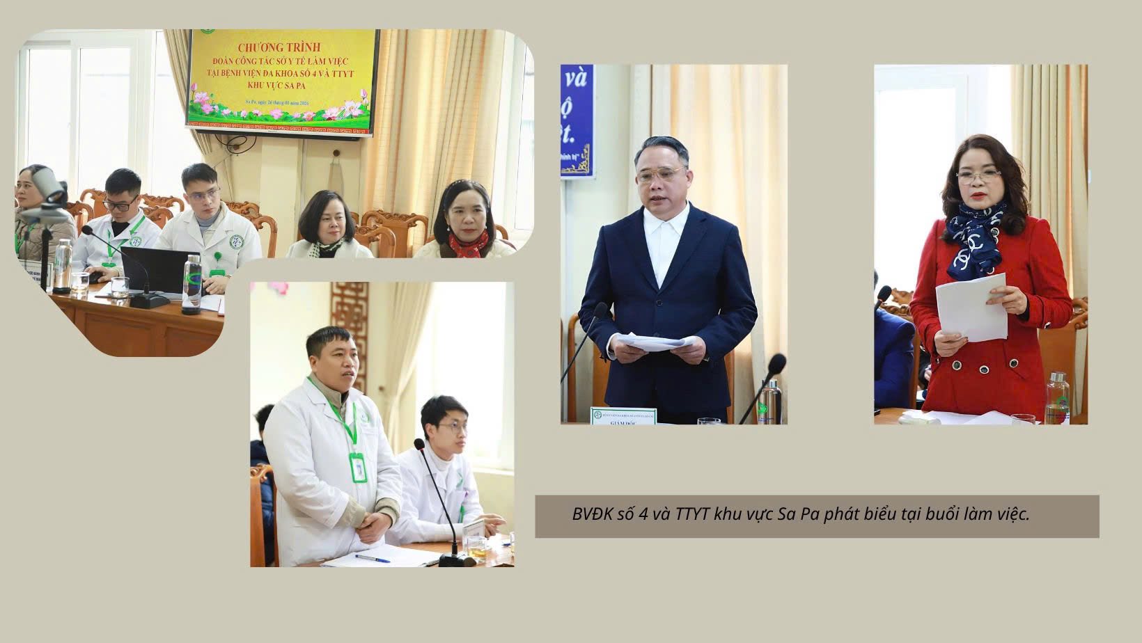 So Y te lam viec tai BVDK so 4 va TTYT khu vuc Sa Pa trao qua cho benh nhi kho khan.lco .01