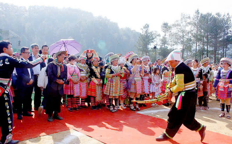 Xã Hạnh Phúc (Lào Cai): Sẵn sàng cho mùa Lễ hội Gầu Tào đầu tiên sau khi nhận bằng Di sản Quốc gia 4 Phần hội hứa hẹn nhiều đặc sắc