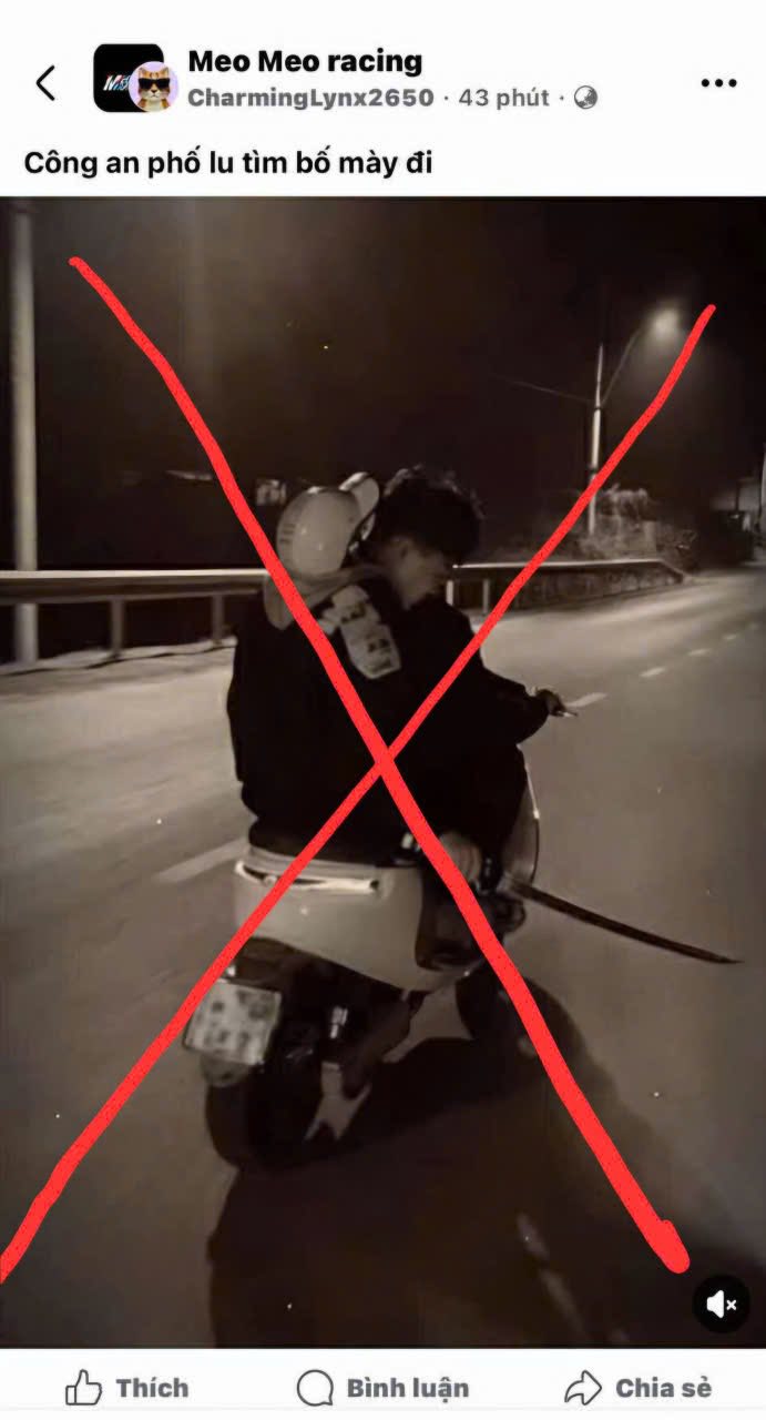 Công an xã Bảo Thắng xử phạt trường hợp đăng tải thông tin kích động bạo lực trên mạng xã hội 1 Hinh anh vi pham duoc dang tai tren mang xa hoi mang tinh thach thuc va kich dong bao luc gay anh huong den an ninh trat tu 1