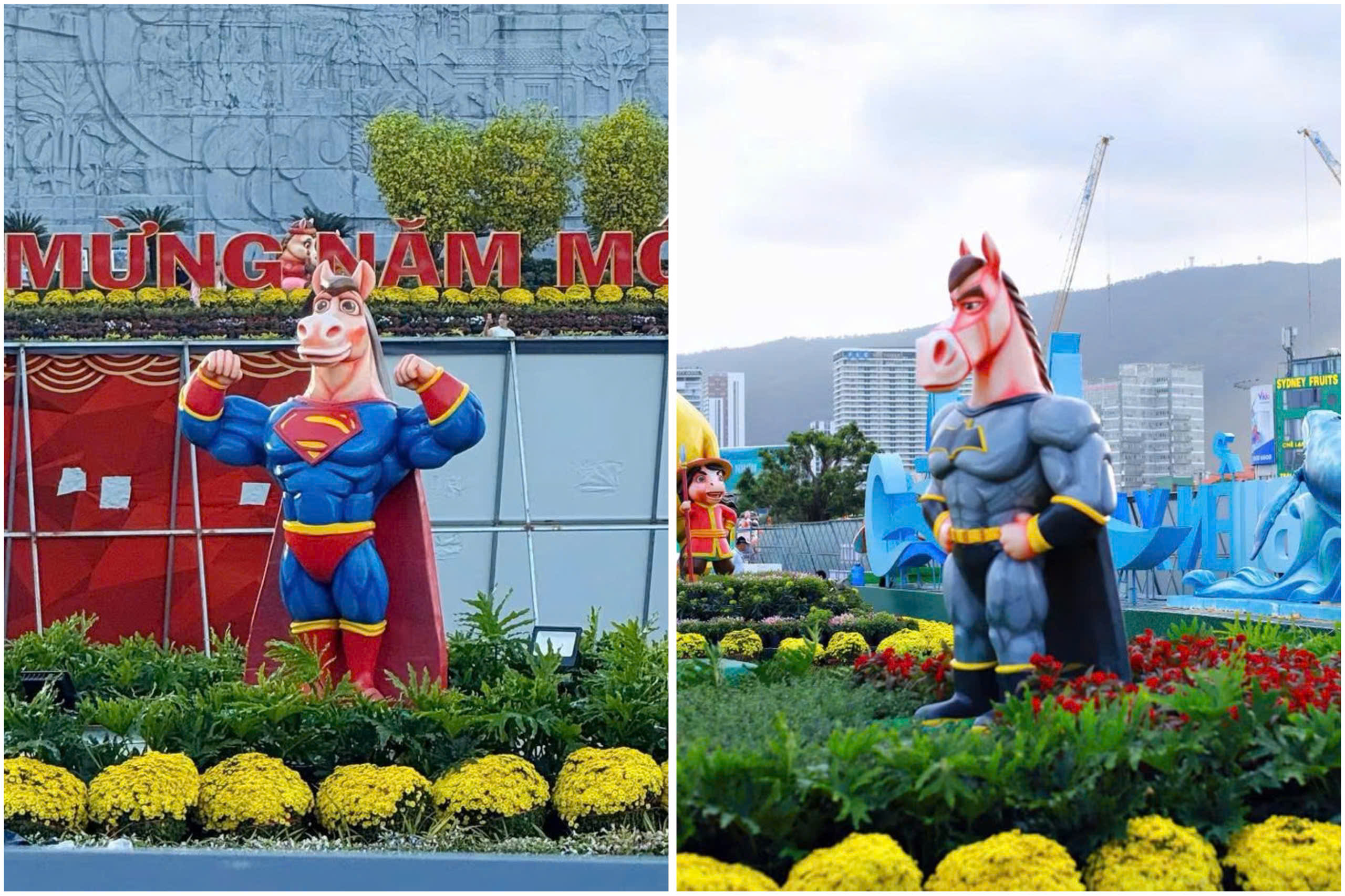 Moi linh vat mang mot sac thai bieu cam va trang phuc khac nhau tu ham ho dung manh den ngay ngo hai huoc