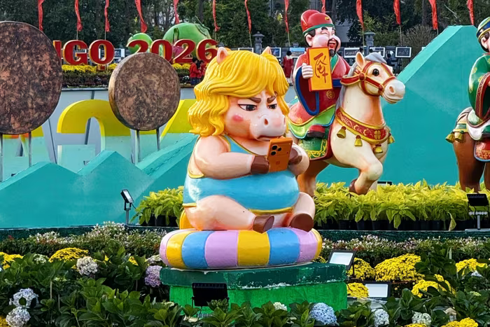 Nga ngua voi linh vat ngua mat coc luot iPhone 17 Pro