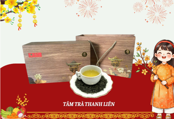 Xuân Trà Thịnh Vượng – Ưu Đãi Quà Tết Dành Cho Doanh Nghiệp của HTX Tâm Trà Việt 6 Set “Tâm Trà Thanh Liên” thanh khiết, tinh tế, trang nhã – lựa chọn hoàn hảo khi biếu tặng đối tác cao cấp hoặc lãnh đạo.