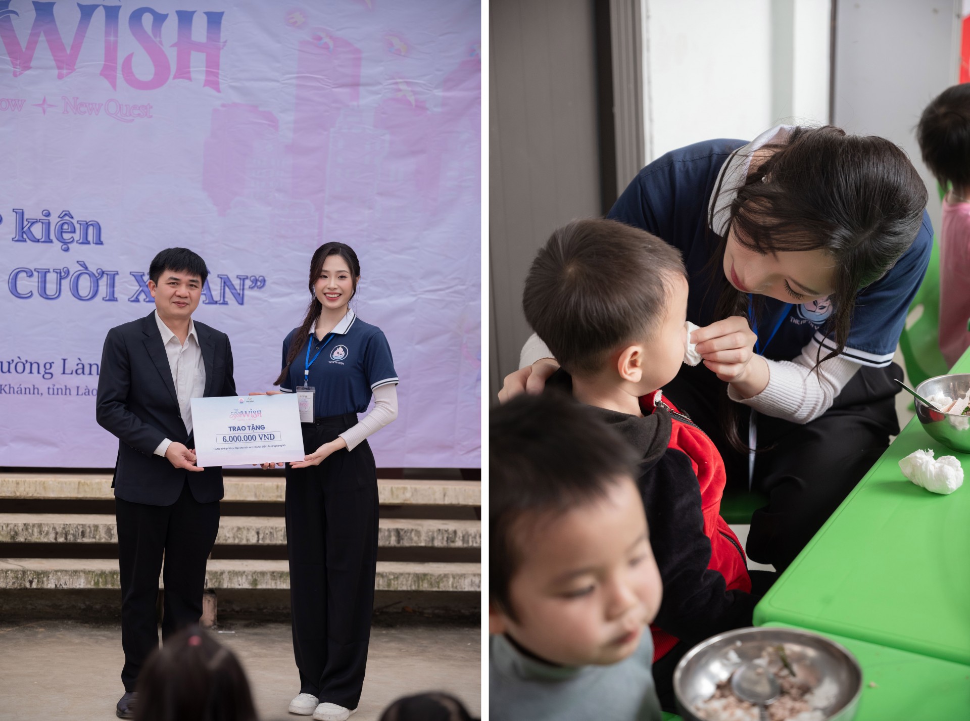 Trao các phần quà ý nghĩa đến các em nhỏ có hoàn cảnh khó khắn