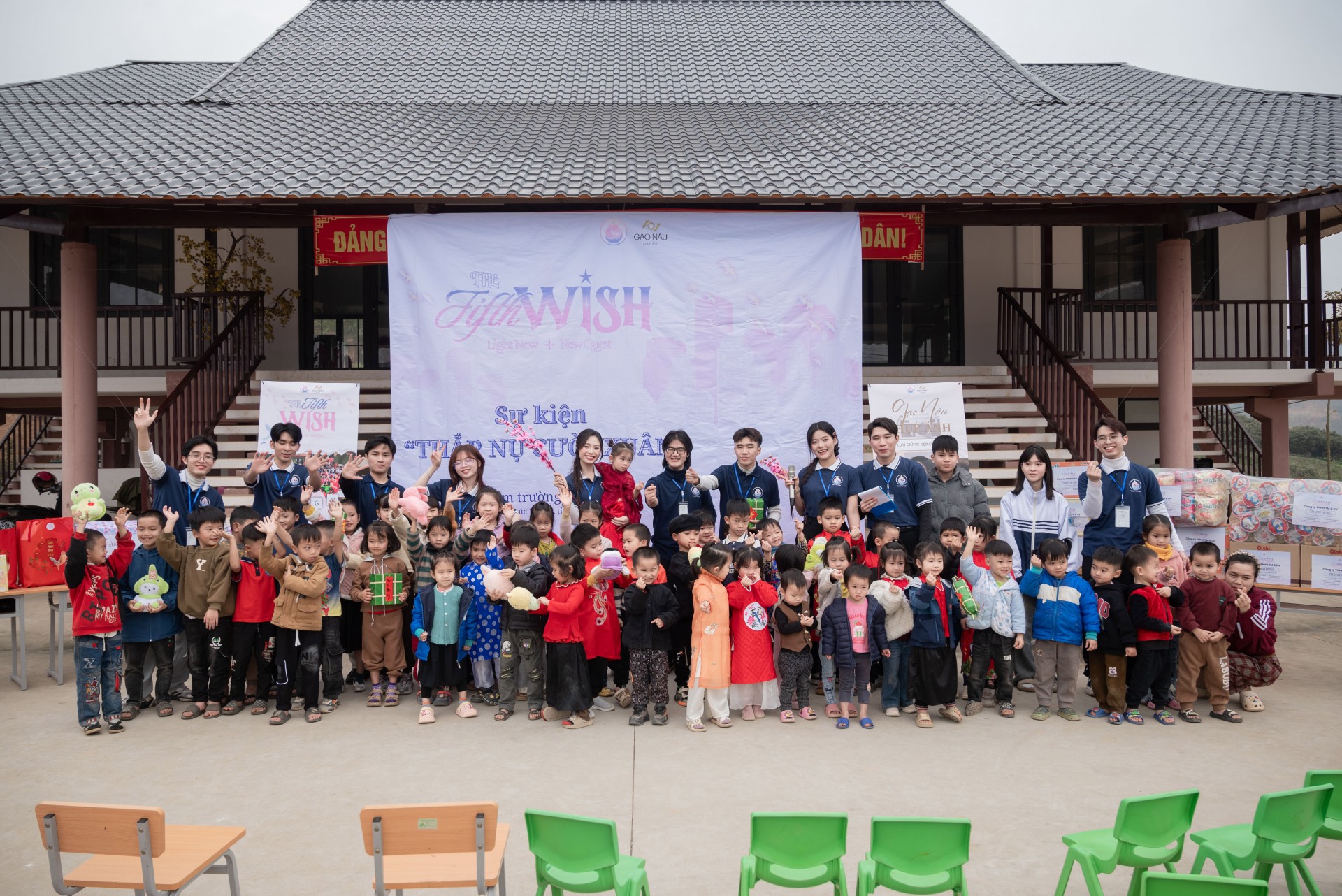 Dự án thiện nguyện "thắp nụ cười xuân" thuộc dự án THE FIFTH WISH – Điều Ước Thứ Năm,