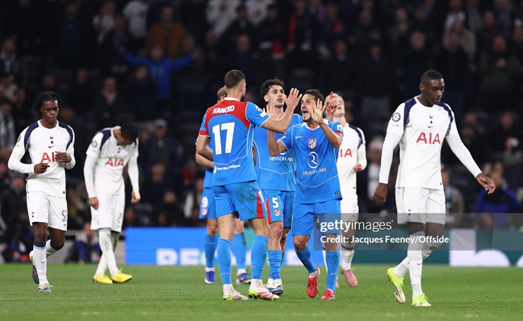 Tottenham bị loại dù thắng Atletico Madrid
