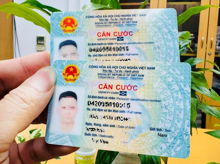 Mã định danh cá nhân trên thẻ căn cước 