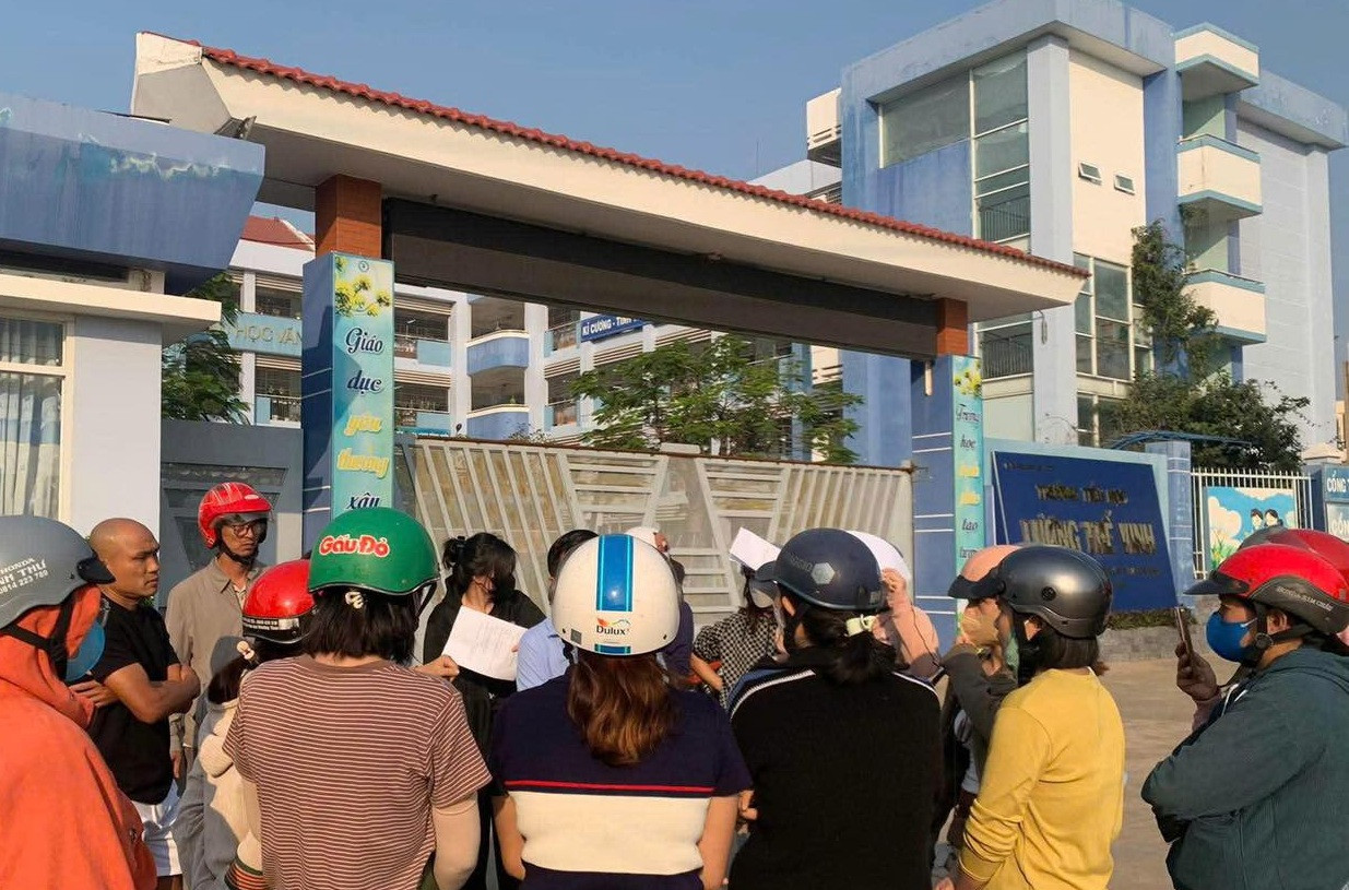 Trường Tiểu học Lương Thế Vinh tại phường Bến Cát, TPHCM