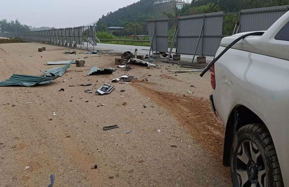 Hiện trường vụ tai nạn
