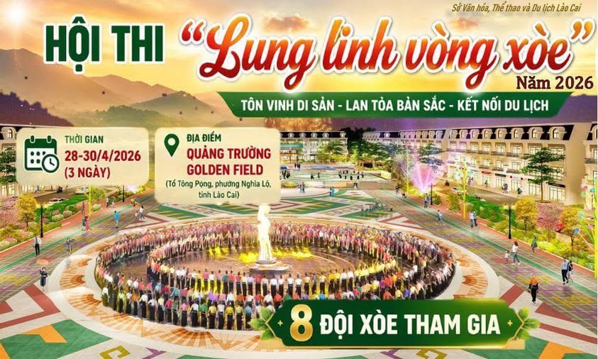 Lung linh vòng xòe 2026