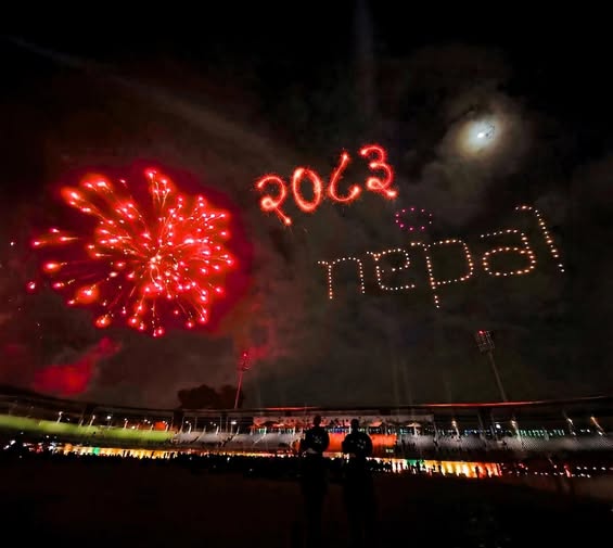 Nepal bước sang năm 2083, “đi trước” thế giới hơn nửa thế kỷ 1 Nepal chào đón năm mới 2083