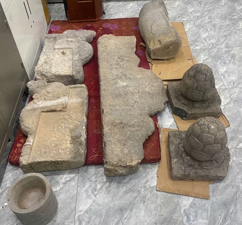 Tang vật Công an thu giữ. Ảnh: Công an tỉnh Hưng Yên