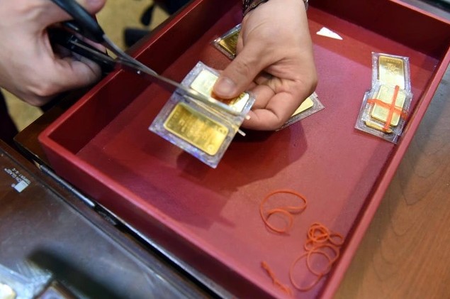 Giá vàng miếng SJC giảm hơn 1 triệu đồng/lượng