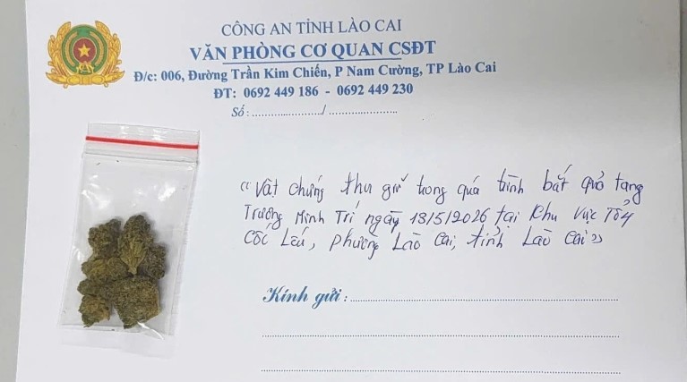 Lào Cai: Khởi Tố Hai Đối Tượng Liên Quan Đến Hành Vi Mua Bán Trái Phép Chất Ma Túy 2 Vật chứng được cơ quan chức năng thu giữ.