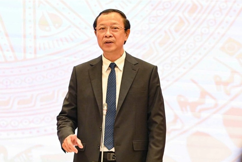 Thứ trưởng Bộ GD-ĐT Phạm Ngọc Thưởng tại Họp báo Chính phủ thường kỳ tháng 4/2026