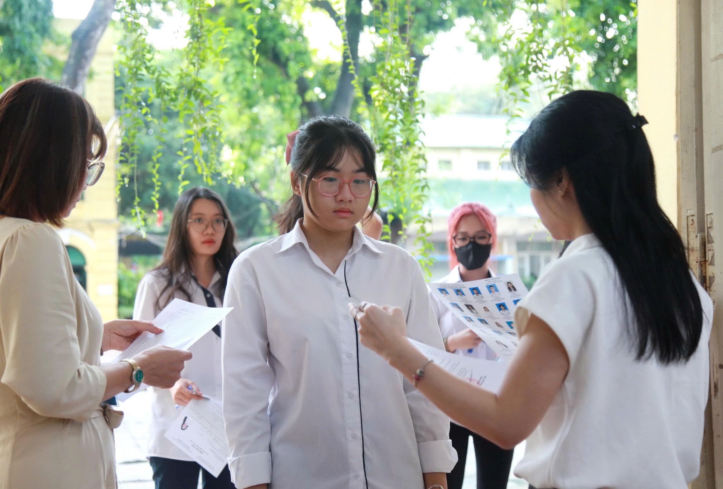 Thí sinh dự thi tốt nghiệp THPT 2025. Ảnh: Nam Du