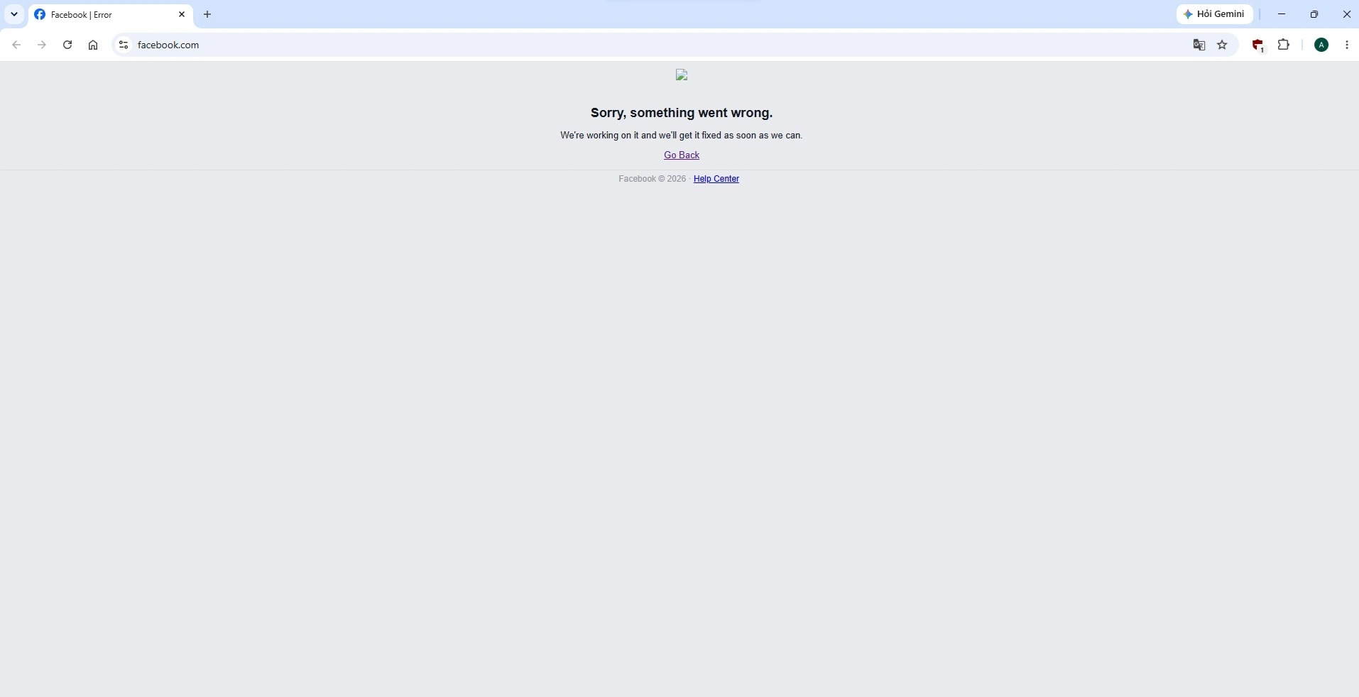 Facebook gặp sự cố diện rộng nhiều người không thể truy cập 1 untitled 1781271815449